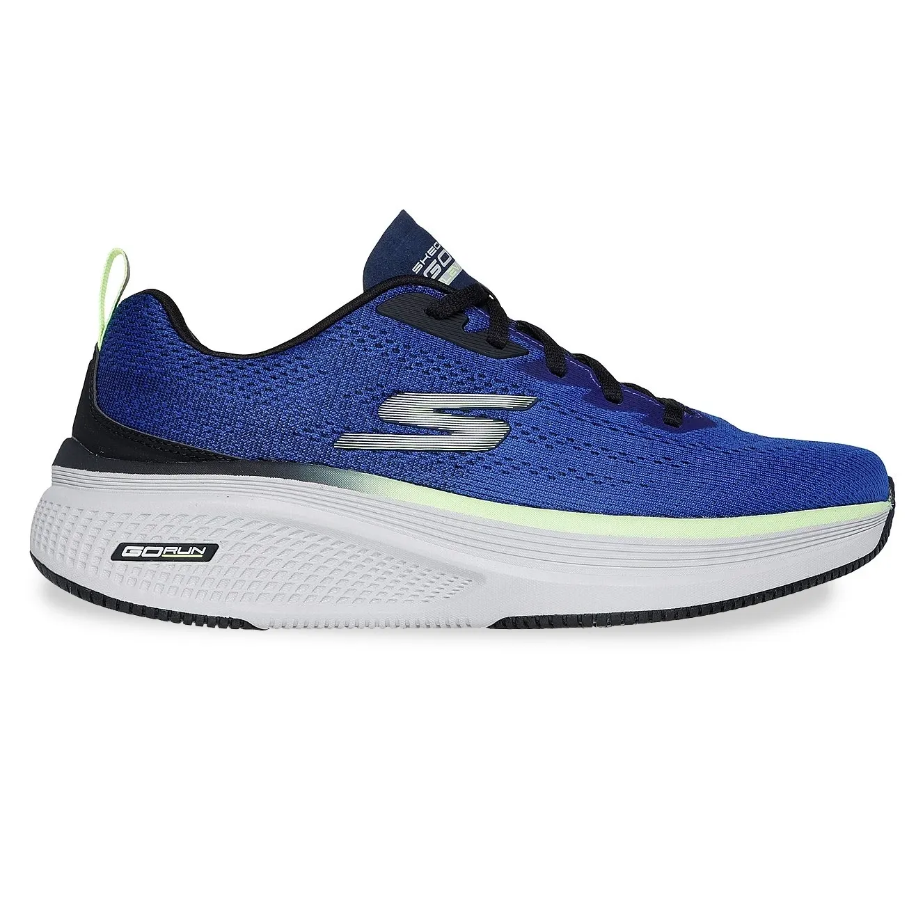Tênis masculino Skechers Fluid Motion na cor marinho com design esportivo e moderno